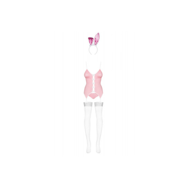 Bunny suit Costume Lapin 4 pcs rose